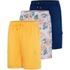 image:image3 Pack Mens Swim Trunks 9 Board Shorts Cargo Pockets Beach Bathing SuitSet 6