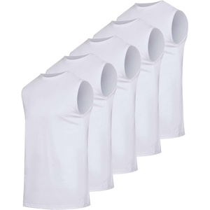 image:image5 Pack Mens Tank Tops Sleeveless Shirts Athletic Workout Muscle Gym SummerSet 2