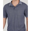 image:image3 Pack Mens Ribbed Polo Shirts Short Sleeve Collared Golf Work Pocket TeeSet 7