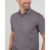 image:image3 Pack Mens Ribbed Polo Shirts Short Sleeve Collared Golf Work Pocket TeeSet 7