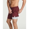 image:image3 Pack Mens Swim Trunks 2 in 1 Board Shorts 7 Bathing Suit CompressionSet 4