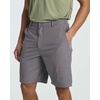image:imageReal Essentials 3 Pack Mens 9 Stretch Golf Shorts with Pockets  Flat Front Casual Work Dress Short for MenSet 1