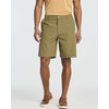 image:imageReal Essentials 3 Pack Mens 9 Stretch Golf Shorts with Pockets  Flat Front Casual Work Dress Short for MenSet 3