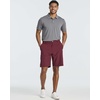 image:imageReal Essentials 3 Pack Mens 9 Stretch Golf Shorts with Pockets  Flat Front Casual Work Dress Short for MenSet 5