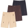 image:image3 Pack Mens Cargo Shorts Hiking Quick Dry Stretch Work Golf Fishing PocketsSet 4
