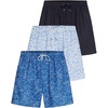 image:image3 Pack Mens Swim Trunks 7 Board Shorts Bathing Suit Mesh Lined Quick DrySet 8