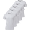 image:imageReal Essentials 5 Pack Mens Breeze Tech Crew Neck Workout TShirts MoistureWicking Athletic Gym Shirts Big and TallSet 2