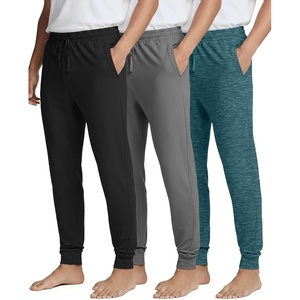 image:image3 Pack Mens Pajama Pants Joggers Lounge Sweatpants Sleep Bottoms Cuffed PJSet 3