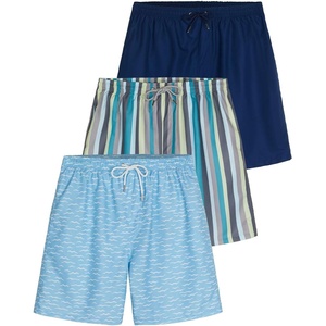 image:image3 Pack Mens Swim Trunks 7 Board Shorts Bathing Suit Mesh Lined Quick DrySet 4