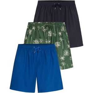 image:image3 Pack Mens Swim Trunks 7 Board Shorts Bathing Suit Mesh Lined Quick DrySet 6